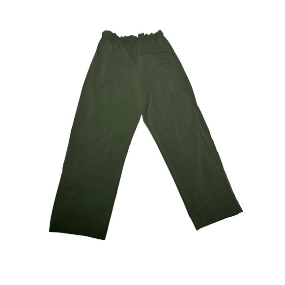 Athleta Trekkie High Rise Parachute Green Pant-sz 12 - Picture 6 of 15